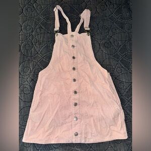 forever 21 corduroy overall dress